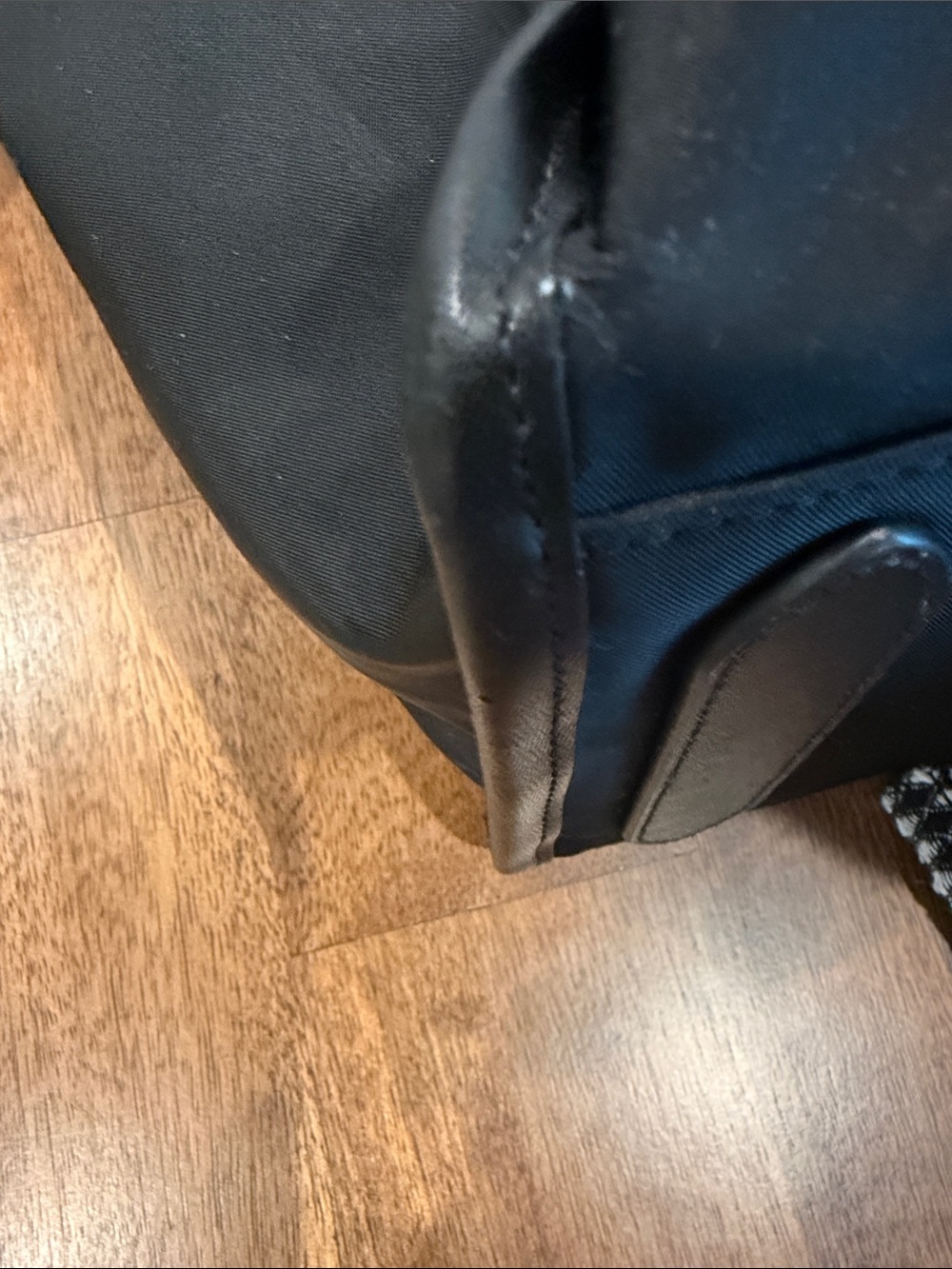 kate spade Black Nylon tote Bag with Logo Webbing - Picture 7 of 13